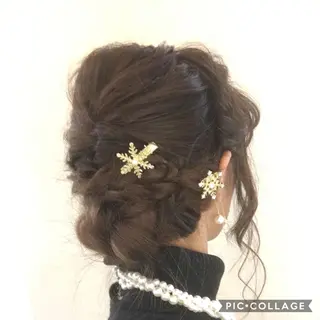 ヘアアレンジ 広がり、まとまらない お悩み改善/ 中田のヘアスタイル