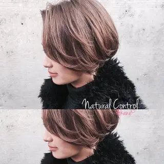 ショート カラー 韓国ヘア🤍髪質改善 🇰🇷AKANEのヘアスタイル