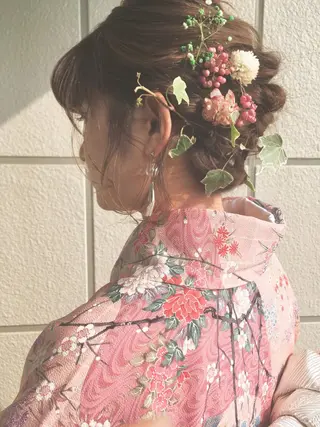 ヘアアレンジ 【サンバイエム】 公式のエステ・リラクイメージ