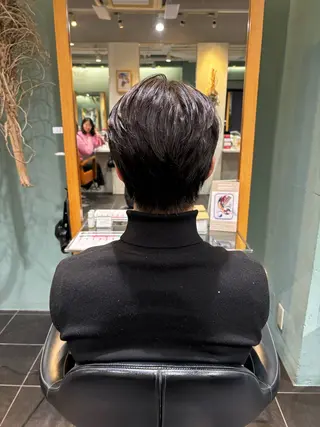 メンズ オーガニックカラー/ 表参道/ルカのヘアスタイル