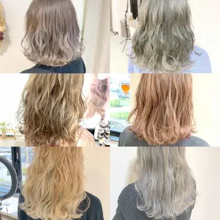 セミロング カラー Miru by INCE HAIRのヘアスタイル