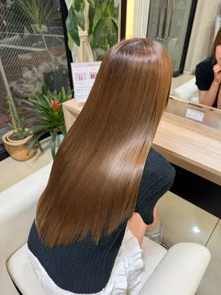 カラー 海外ベージュカラー 茅ヶ崎/sakuraのヘアスタイル