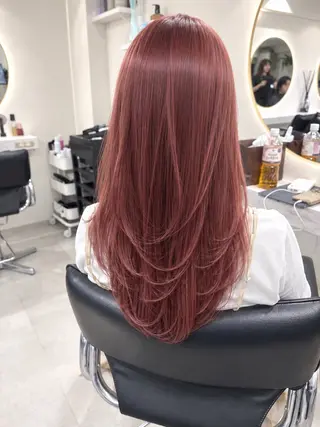 ロング カラー 髪質改善will hairdesignのヘアスタイル