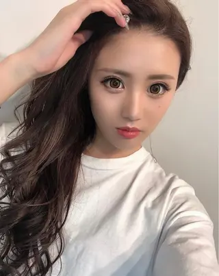 ミディアム カラー 春日部 西口徒歩5分 寒色カラー 日和佐のヘアスタイル