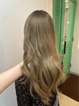 カラー 彩菜/透明感艶カラー /赤み消しカラーのヘアスタイル