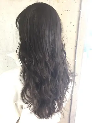 ロング カラー パーマ ヘアアレンジ メンズ キッズ ネイル マツエク・マツパ レイヤーカット✂️ 艶髪/小田部慎也のヘアスタイル