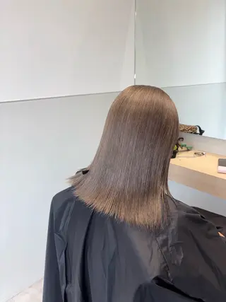 ミディアム カラー 吉武 茂暉のヘアスタイル