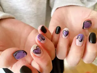 ネイル kiki nail &brow二子玉川のネイルデザイン