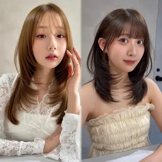 ロング ✨ボブ・レイヤー・ トレンドカラー✨のヘアスタイル