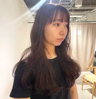 ロング カラー kana .のヘアスタイル