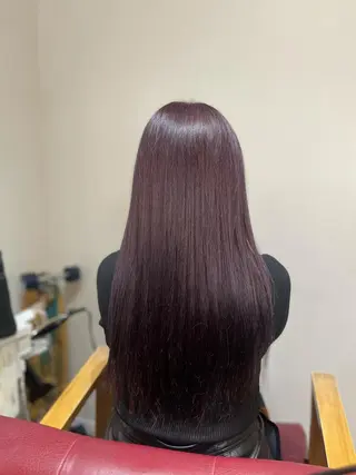 ロング カラー 植野 由也のヘアスタイル