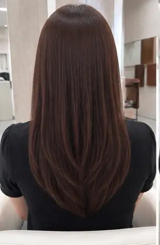 セミロング カラー FORCE 青木明日翔のヘアスタイル