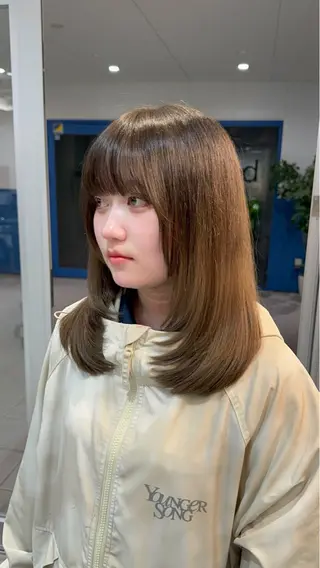 セミロング 🐋湊 ゆうき 🫧のヘアスタイル