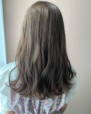 ロング カラー hubhair レイヤー/透明感のヘアスタイル