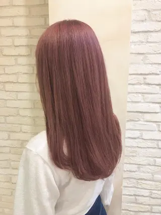 ロング カラー 大平 美沙のヘアスタイル