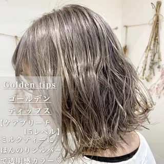 ミディアム カラー 縮毛矯正/髪質改善 ⭐️レイヤーの達人悟のヘアスタイル