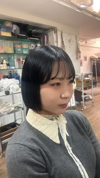 ショート enn 髪質改善🩷 曽根依咲のヘアスタイル