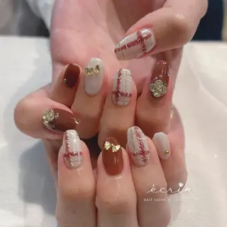 ネイル ecrin エクラン Harukaꕤ.｡のネイルデザイン