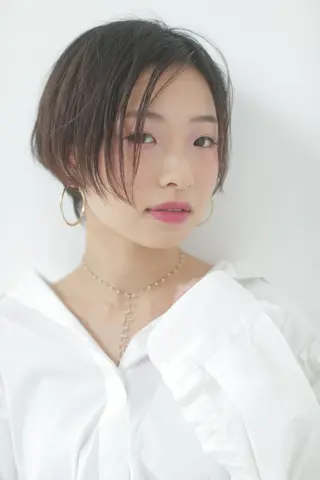 ミディアム 美髪形成!色素改善! 秋田 和輝のヘアスタイル