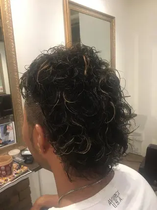カラー パーマ メンズ 美髪・艶髪特化美容師 RYOJIのヘアスタイル