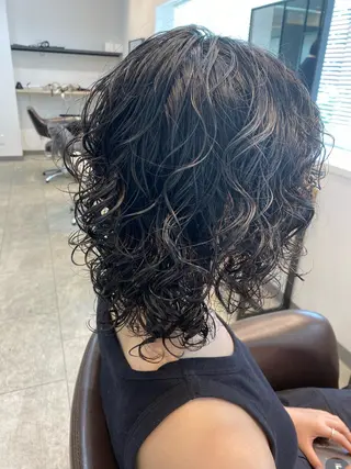 パーマ 立川 allu|細谷 ションのヘアスタイル