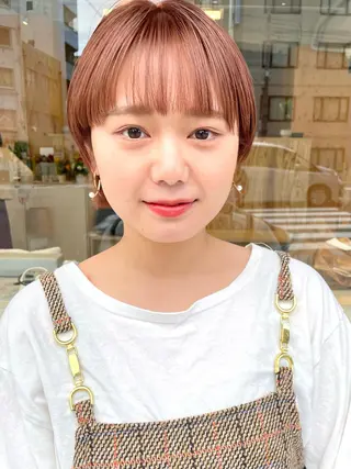 ショート カラー 山中 直輝のヘアスタイル