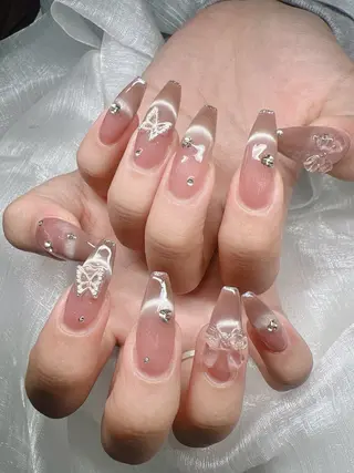 ネイル Lee Nails チップ長さだし専門店のネイルデザイン
