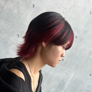 カラー メンズ アニメデザイン美容師 ブリーチカラー/僚汰のヘアスタイル