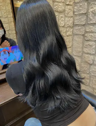 ロング カラー ブリーチカラー⸜♡⸝ クルミ🐍のヘアスタイル
