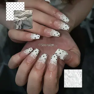 ネイル Sora nail 長さ出し専門店のネイルデザイン