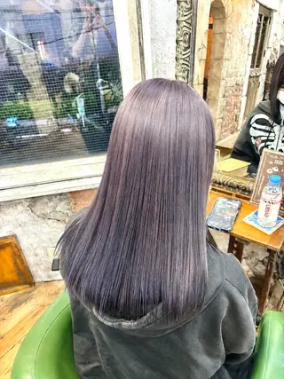 セミロング 森田 恋々菜のヘアスタイル