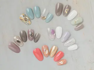 ネイル Soeur ネイリストのネイルデザイン