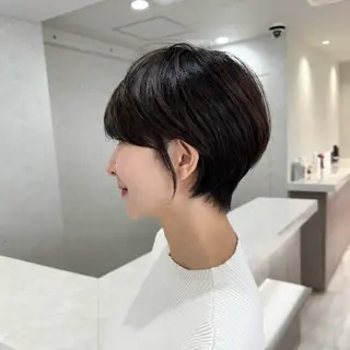 ショート 艶カラー/ヘアセット 着付け ふうか 渋谷のヘアスタイル