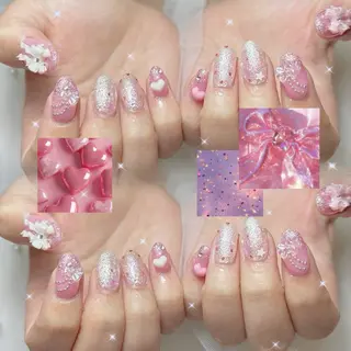 ネイル 🎀 アネラ しま  🎀のネイルデザイン