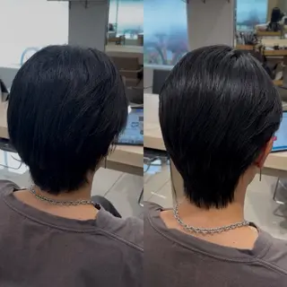 ショート パーマ ヘアアレンジ メンズ 💠メンズ縮毛矯正 /パーマ💠林慶太のヘアスタイル