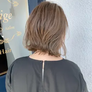 ミディアム peige 斉藤✨大人ヘアー✨のヘアスタイル