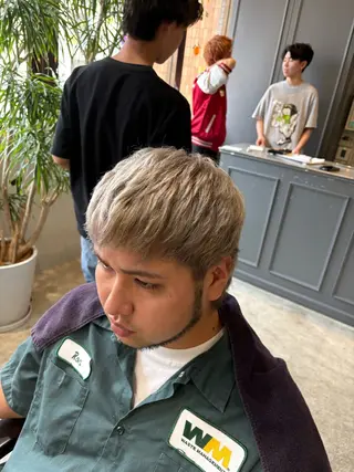 ショート カラー メンズ HANGOUT /松本大輝のヘアスタイル
