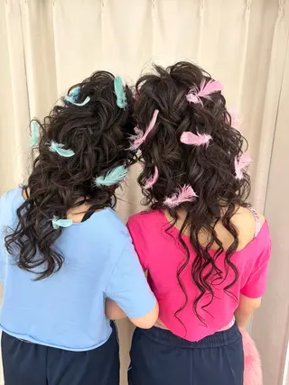 ヘアアレンジ hairset salon m.のヘアスタイル