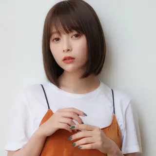 ショート カラー パーマ ヘアアレンジ 髪質改善/韓国風 レイヤー/田村祐樹のヘアスタイル