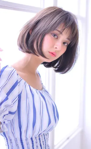 ショート カラー 中田 敏明のヘアスタイル