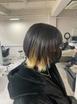 ショート tokute 中野真咲🐺のヘアスタイル