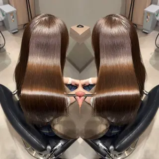ロング カラー ヘアアレンジ 池袋髪質改善縮毛矯正 ×レイヤー専門のヘアスタイル