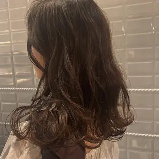 ミディアム パーマ misa🫧ナチュラ ル縮毛矯正/髪質改善のヘアスタイル
