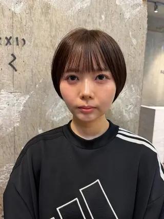 ショート 松井美樹/似合わせ ガーリー・韓国のヘアスタイル