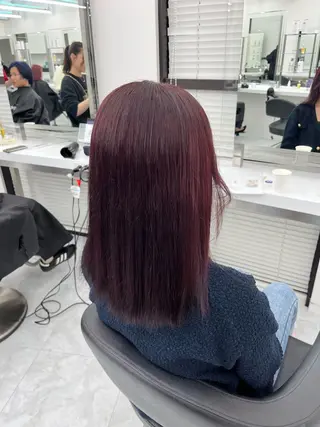 ミディアム カラー Zina熊本🫧 Kurehaのヘアスタイル