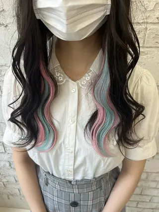 ロング エクステ＆艶カラー 🎀YURINA🎀のヘアスタイル