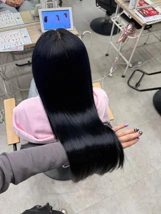 ロング 小原 有桜のヘアスタイル