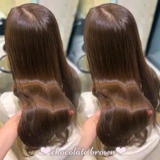 ロング カラー 新宿/艶カラー 🎀韓国ヘアKANAのヘアスタイル