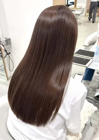 ロング SONA/レイヤー/ 顔周り/ダブルカラーのヘアスタイル