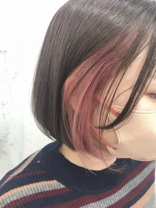 ショート カラー ️韓国ヘア/レイヤー カット❤️Yūkaのヘアスタイル